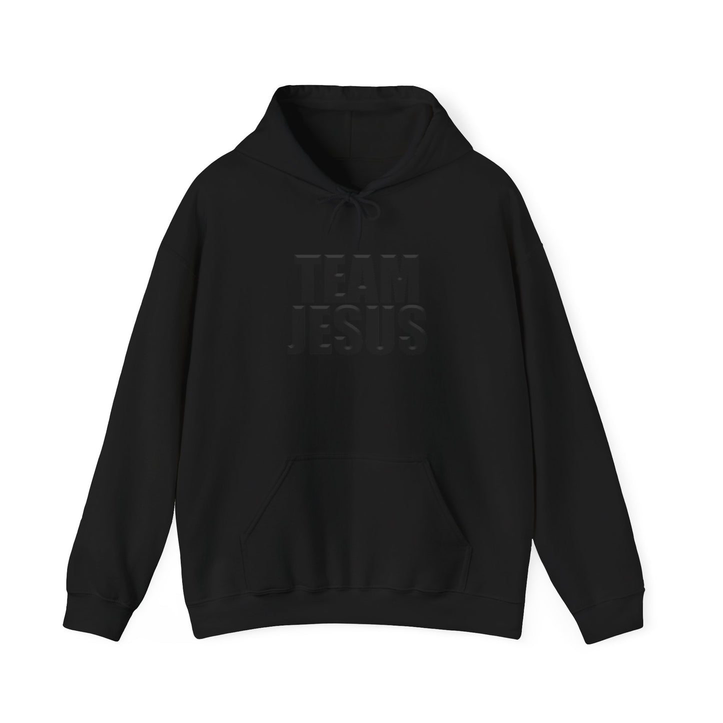 Copy of Jesus Embossed Hoodie — Minimal Christian Pullover