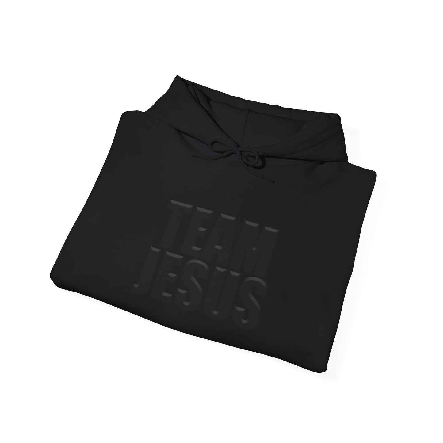 Copy of Jesus Embossed Hoodie — Minimal Christian Pullover